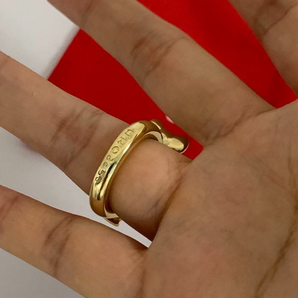 UNO de 50 Collection Metamorphosis Reward Ring Gold - Picture 7 of 9